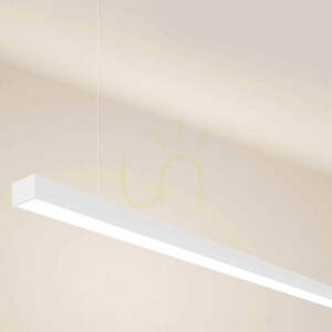 Biele lineárne závesné LED svietidlo s.luce Oris XL 400 cm, 4000 K small 16