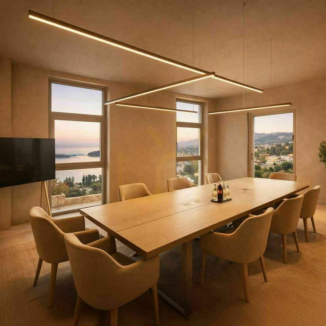 Skontrolujte Závesné LED svietidlo s.luce Oris Linear XL strieborné 2700 K Závesné LED svietidlo s.luce Oris Linear XL strieborné 2700 K
