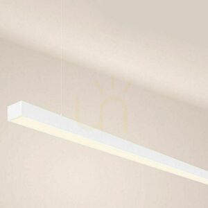 Závesné lineárne LED svietidlo s.luce Oris 160 cm biele 2700K 64W stmievateľné s diaľkovým ovládačom small 16