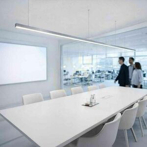 Závesné LED svietidlo s.luce Oris Linear čierne 2700 K small 3