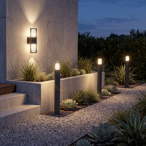Záhradné stĺpikové svietidlo TK-Lighting RIBO Gray 16172, sivé, 80 cm, E27 IP54 small 3