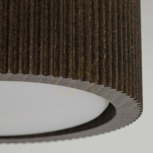 Skontrolujte Stropné svietidlo TK-Lighting EVE CORTE WOOD 11779 v orechovom odtieni, 1×GX53, 9,5 cm