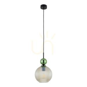 Závesné svietidlo Sophia Big Green Cognac 1 Xe27 small 0