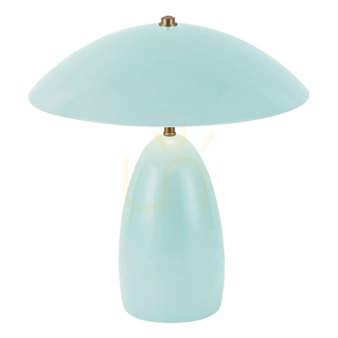 Skontrolujte Stolná lampa Poppy Medium LED – svetlo modrá od Elstead Stolná lampa Poppy Medium LED – svetlo modrá od Elstead