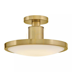 LED stropné svietidlo Kieran – Elstead, lakovaná mosadz 0 LED stropné svietidlo Kieran – Elstead, lakovaná mosadz small 0