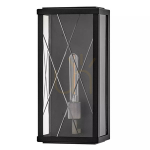 Nástenná lampa Monte Medium – 1 svetelný zdroj – čierna, Elstead small 7
