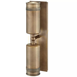 Nástenný reflektor Pratt hore/dole – 2 svetelné zdroje – Heritage Brass, Elstead small 2