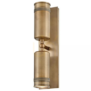 Nástenný reflektor Pratt hore/dole – 2 svetelné zdroje – Heritage Brass, Elstead small 0
