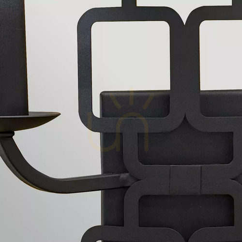 Skontrolujte Nástenná lampa Sabina – 2 svetelné zdroje – čierna, Elstead