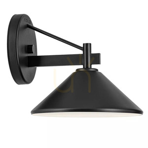 Vonkajšia nástenná lampa Ripley, malá – 1 svetelný zdroj – čierna, Elstead small 2