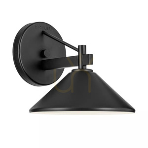 Vonkajšia nástenná lampa Ripley, malá – 1 svetelný zdroj – čierna, Elstead small 0