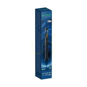 Záhradné stĺpové svietidlo V-TAC 80 cm, LED 6 W, čip CREE, IP65, čierne, VT-120006, 3000 K, 625 lm, 6-ročná záruka small 4