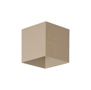Nástenná LED svietidlo Cube Beige, IP54 small 0