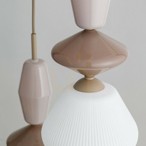 Skontrolujte Závesné svietidlo TK-Lighting ZEN Sabia Fuso White 11862, 3×E14, béžové a biele