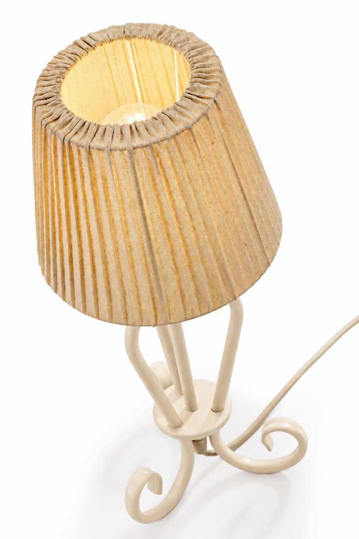 Náhľad Stolová lampa Jupiter ELPIS 2201, piesková, E27 Stolová lampa Jupiter ELPIS 2201, piesková, E27