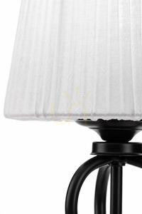 Stolová lampa Jupiter ELPIS 2202, čierna, E27 small 2
