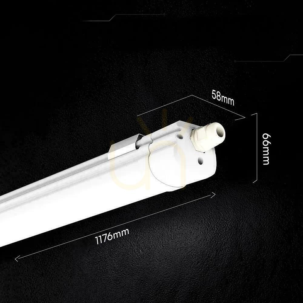 Náhľad V-TAC séria G, 120 cm, 36 W, 120 lm/W, CCT VT-1249CCT, 4 320 lm, hermeticky uzavreté LED svietidlo V-TAC séria G, 120 cm, 36 W, 120 lm/W, CCT VT-1249CCT, 4 320 lm, hermeticky uzavreté LED svietidlo