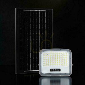 Solárny LED reflektor V-TAC 12 W s diaľkovým ovládaním a automatickým časovačom, IP65, čierny, CCT VT-105W 3000 K – 4500 K – 6500 K, 2000 lm small 10