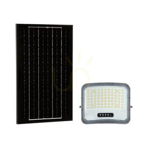 Solárny LED reflektor V-TAC 12 W s diaľkovým ovládaním a automatickým časovačom, IP65, čierny, CCT VT-105W 3000 K – 4500 K – 6500 K, 2000 lm small 0
