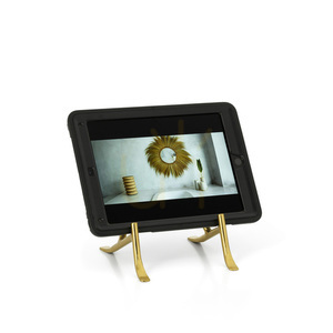 Stojan na tablet zlatý M, 12×12×15 cm small 3