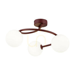 Stropné svietidlo Ilsa Burgund 3 × Xg9 small 5