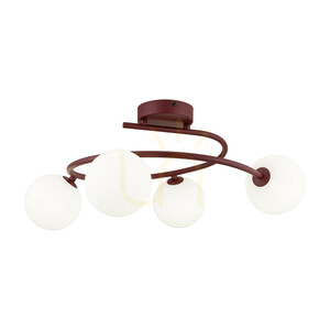 Stropné svietidlo Ilsa Burgund 4 × XG9 small 6
