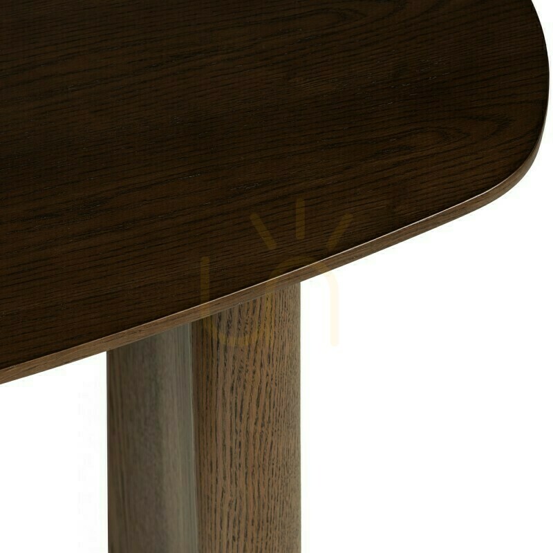Displej Písací stôl/konzolový stolík MIRA 120 cm, tmavý dub od Nova Nook Písací stôl/konzolový stolík MIRA 120 cm, tmavý dub od Nova Nook