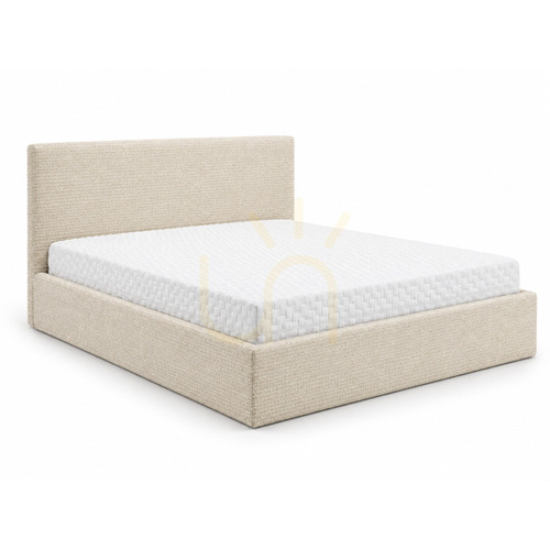Skontrolujte Čalúnená posteľ SEMPLICE s úložným priestorom – 140x200 – GAVA 03 BEIGE Nova Nook