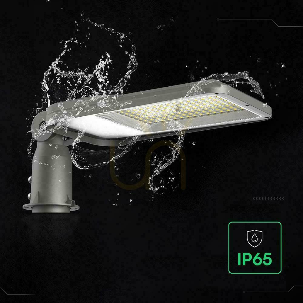 Šou LED pouličné svietidlo V-TAC s čipom CREE a reguláciou jasu, 100 W, VT-105ST, 4000 K, 12 000 lm, 6-ročná záruka LED pouličné svietidlo V-TAC s čipom CREE a reguláciou jasu, 100 W, VT-105ST, 4000 K, 12 000 lm, 6-ročná záruka