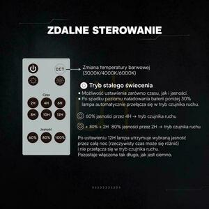 Solárne pouličné svietidlo V-TAC 40 W LED, čierne, IP65, 150 lm/W, CCT VT-ST43, 6000 lm 14 Solárne pouličné svietidlo V-TAC 40 W LED, čierne, IP65, 150 lm/W, CCT VT-ST43, 6000 lm small 14