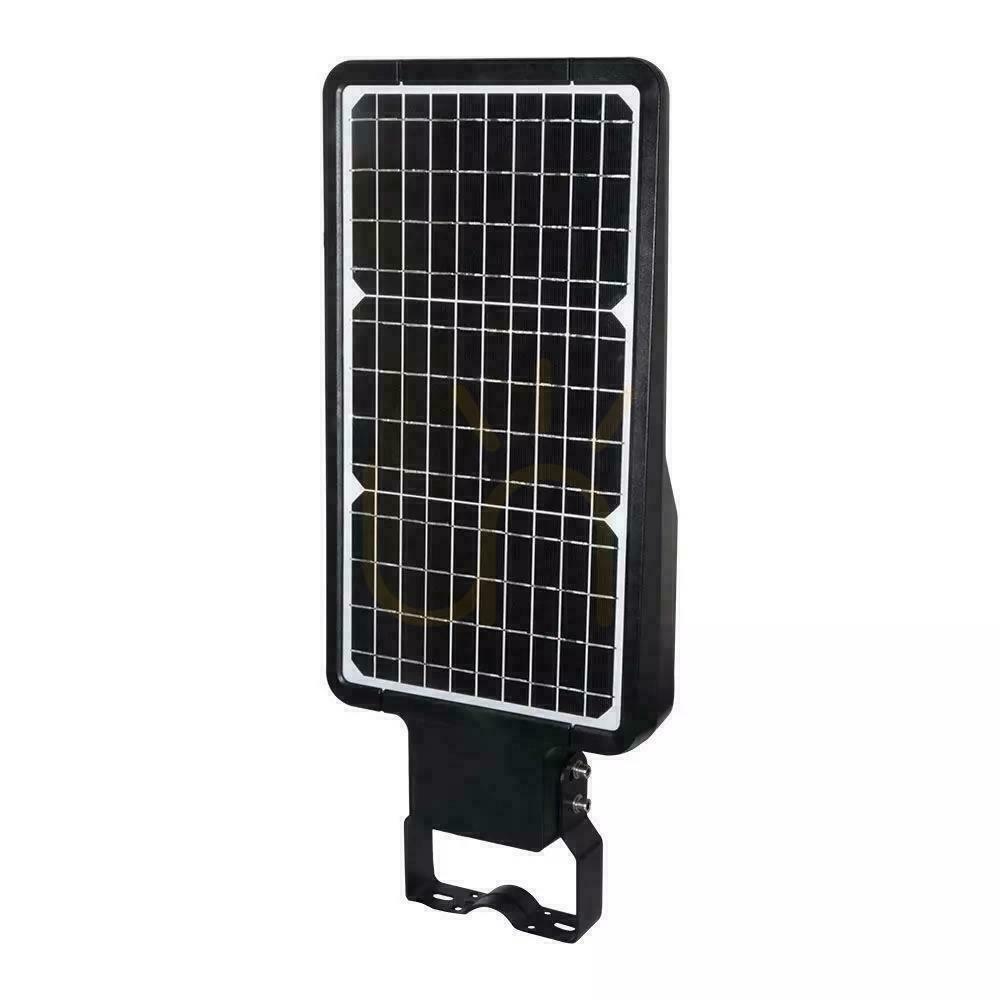 Náhľad Solárne pouličné svietidlo V-TAC 40 W LED, čierne, IP65, 150 lm/W, CCT VT-ST43, 6000 lm Solárne pouličné svietidlo V-TAC 40 W LED, čierne, IP65, 150 lm/W, CCT VT-ST43, 6000 lm