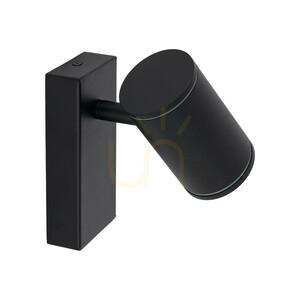 Nexo Black GU10 nástenná svietidlo IP44 small 2