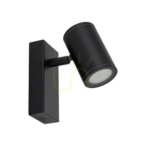 Nexo Black GU10 nástenná svietidlo IP44 small 0
