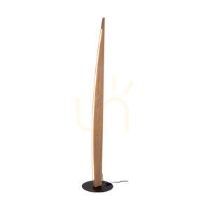Stojaca lampa Dubai, olejovaný dub/čierna, 1xLED 33 W, Ø30 cm 1 Stojaca lampa Dubai, olejovaný dub/čierna, 1xLED 33 W, Ø30 cm small 1