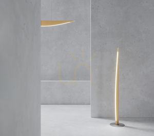 Závesné svietidlo Dubai, olejovaný dub/matný nikl, 1xLED 23 W, osvetlenie smerom nahor a nadol, 117 cm small 2