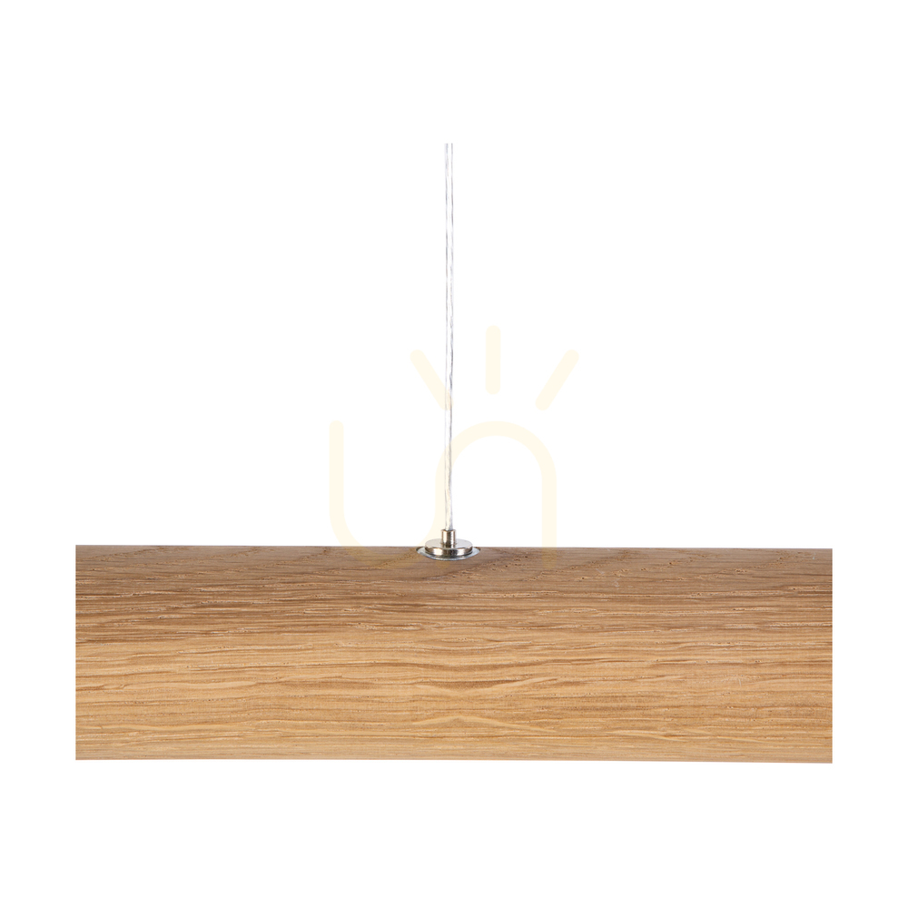 Náhľad Závesné svietidlo Conor, olejovaný dub/čierna, 1xLED 45 W, smer svetla hore a dole, 160 cm Závesné svietidlo Conor, olejovaný dub/čierna, 1xLED 45 W, smer svetla hore a dole, 160 cm