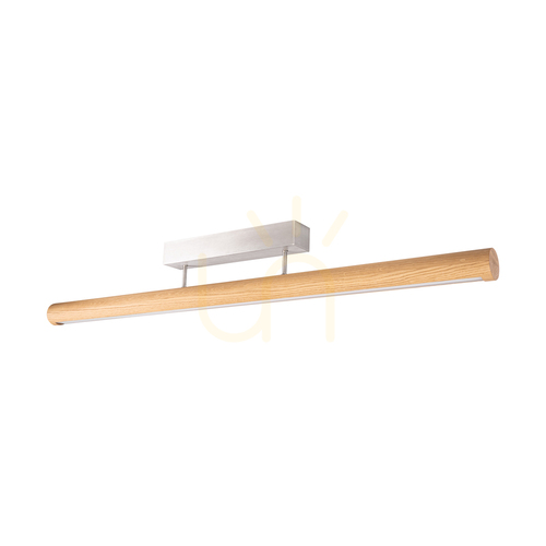 Skontrolujte Stropné svietidlo Conor, olejovaný dub/matný nikl, 1xLED 34,5 W, smer svetla hore a dole, 120 cm