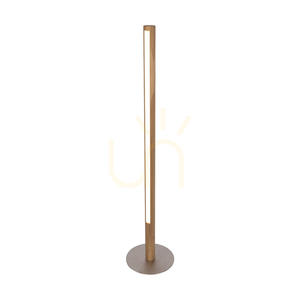 Stojaca lampa Conor, olejovaný dub/matný nikl, 1xLED 32 W, Ø30 cm small 1