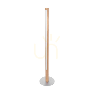 Stojaca lampa Conor, olejovaný dub/matný nikl, 1xLED 32 W, Ø30 cm small 0