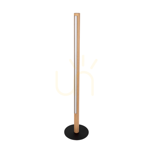 Skontrolujte Stojaca lampa Conor, olejovaný dub/čierna, 1xLED 32 W, Ø30 cm