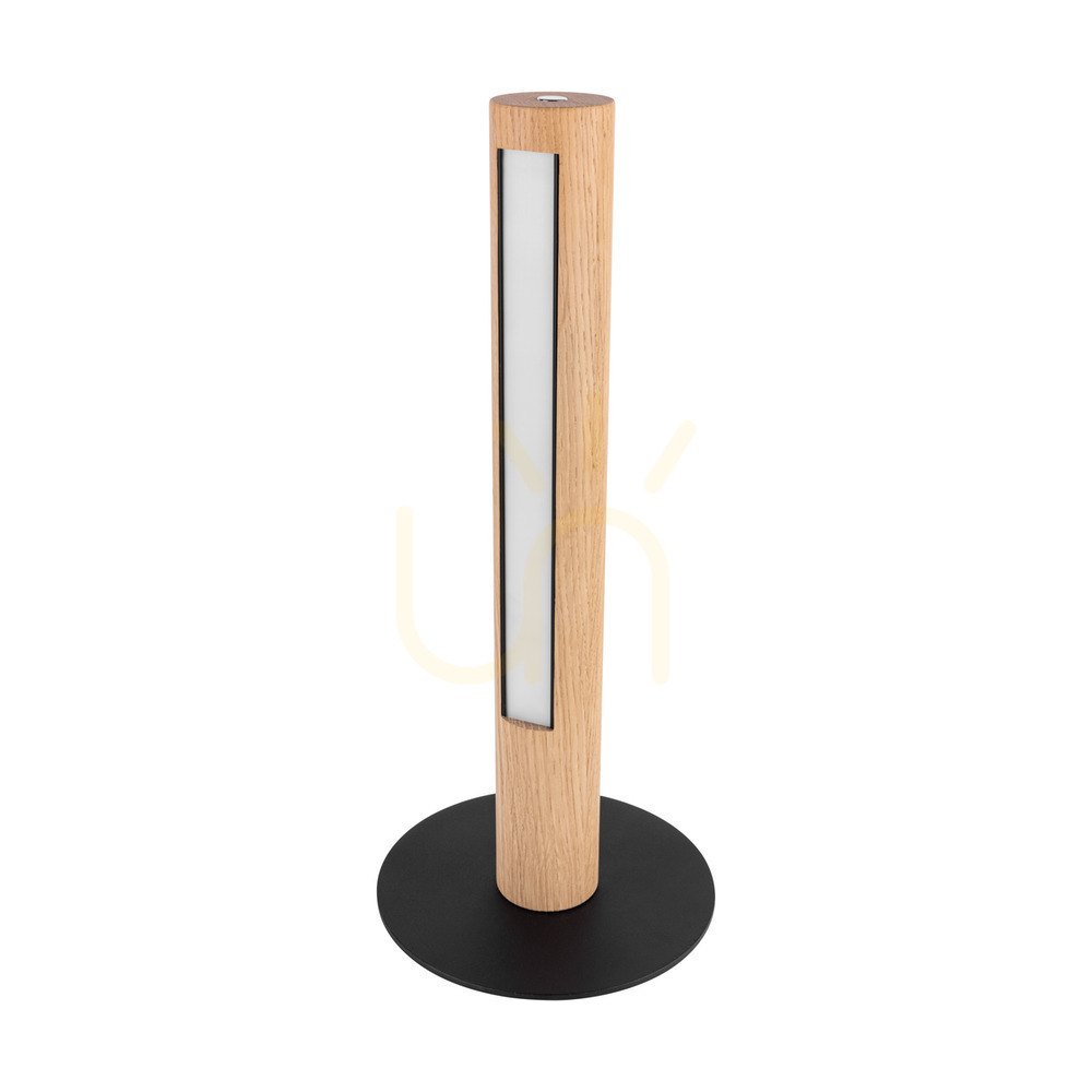 Skontrolujte Stolná lampa Conor, olejovaný dub/čierna, 1xLED 9 W, Ø20 cm Stolná lampa Conor, olejovaný dub/čierna, 1xLED 9 W, Ø20 cm