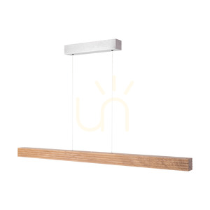 Závesné svietidlo Riflet, olejovaný dub/matný nikl, 3xLED, 47 W, smer svetla hore a dole, 120 cm small 2