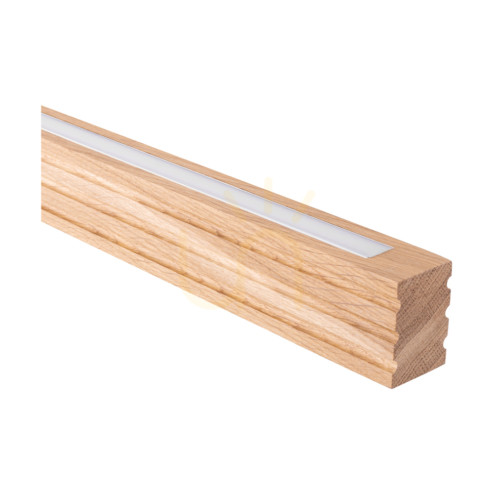 Náhľad Závesné svietidlo Riflet, olejovaný dub/matný nikl, 3xLED, 28 W, smer svetla hore a dole, 120 cm Závesné svietidlo Riflet, olejovaný dub/matný nikl, 3xLED, 28 W, smer svetla hore a dole, 120 cm