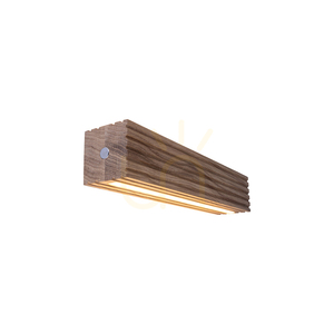 Nástenná svietidlo Riflet, olejovaný dub/hliník, 2xLED, 13,9 W, 38 cm 1 Nástenná svietidlo Riflet, olejovaný dub/hliník, 2xLED, 13,9 W, 38 cm small 1