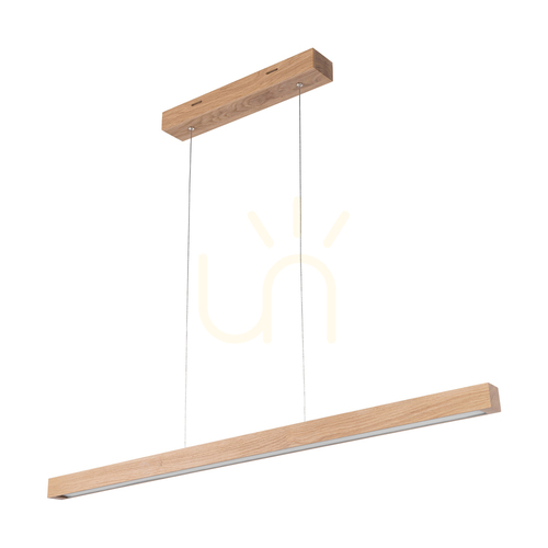 Skontrolujte Závesné svietidlo Smal CCT, olejovaný dub, 1xLED, 33,4 W, 100 cm