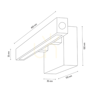 Malé nástenné svietidlo CCT, olejovaný dub, 1xLED 5,4 W, 40 cm 4 Malé nástenné svietidlo CCT, olejovaný dub, 1xLED 5,4 W, 40 cm small 4