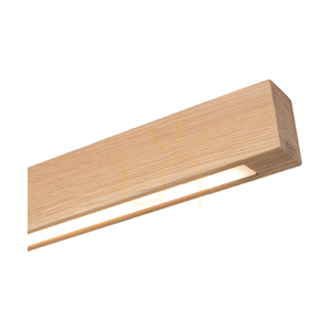 Závesné svietidlo Smal CCT, olejovaný dub, 2xLED, 27,2 W, 120 cm small 2