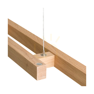 Malé závesné svietidlo Smal z dubového dreva s povrchovou úpravou CCT, 2xLED, 34,3 W, smer svetla hore a dole, 150 cm 2 Malé závesné svietidlo Smal z dubového dreva s povrchovou úpravou CCT, 2xLED, 34,3 W, smer svetla hore a dole, 150 cm small 2