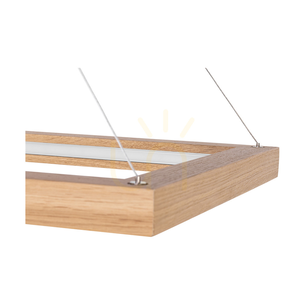 Náhľad Závesné svietidlo Legno, olejovaný dub, 1xLED 33 W, smer svetla hore a dole, 84 cm Závesné svietidlo Legno, olejovaný dub, 1xLED 33 W, smer svetla hore a dole, 84 cm