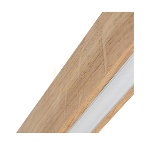 Stropné svietidlo / nástenná lampa Ramme, olejovaný dub, 2xLED, 48 W, 83 cm small 2